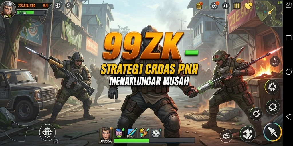 Tangkapan layar permainan 99ZK yang menampilkan aksi strategi yang mendebarkan.