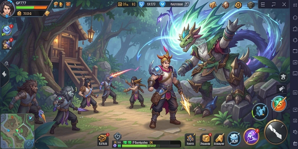Tampilan menarik dari gameplay GF777 dengan strategi yang mendalam.