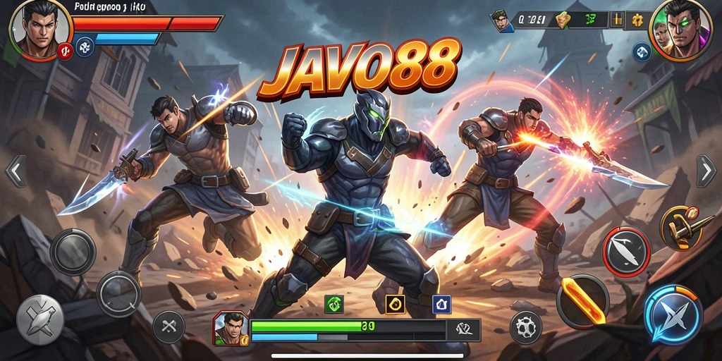 Gameplay seru dalam JAVO88 dengan pertarungan yang mendebarkan.