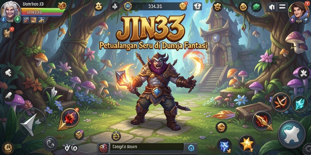 Screenshot gameplay JIN33 menampilkan aksi petualangan yang mendebarkan.