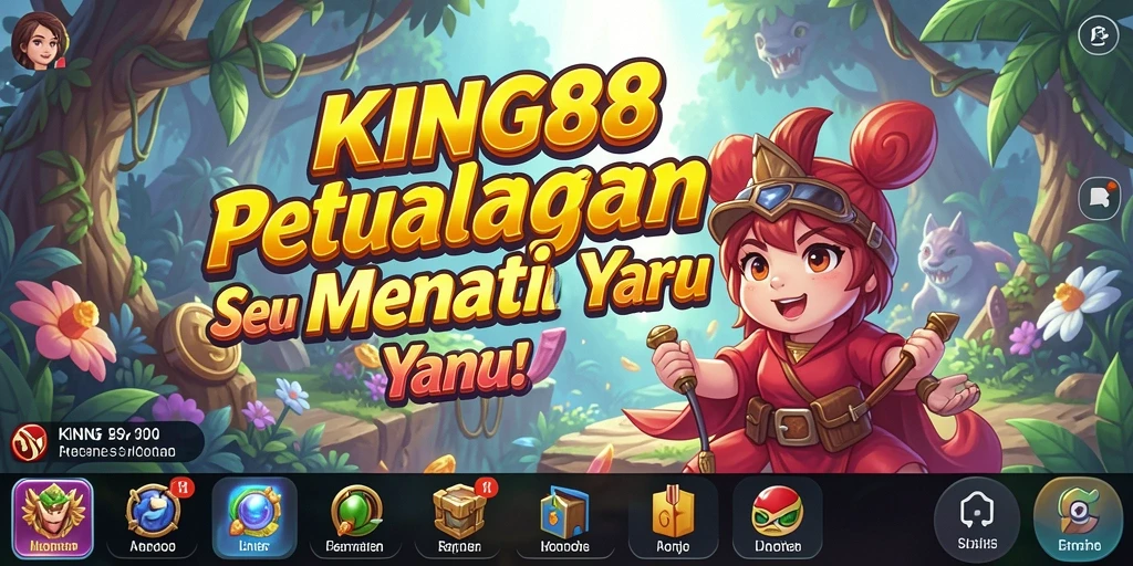 Gameplay KING88 yang menarik dan penuh petualangan seru.