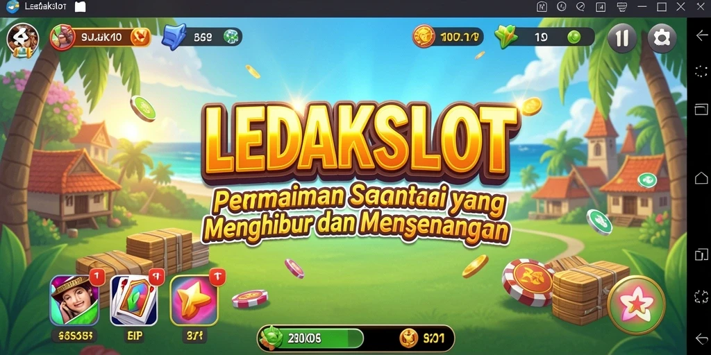 Tampilan menawan gameplay LEDAKSLOT yang menyenangkan.
