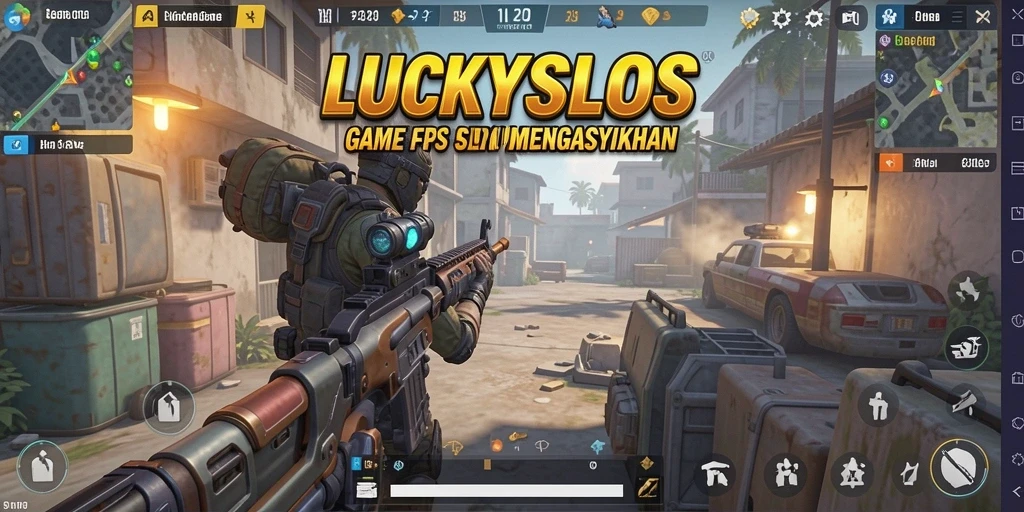 Gameplay seru dan grafis menawan dari LUCKYSLOTS.