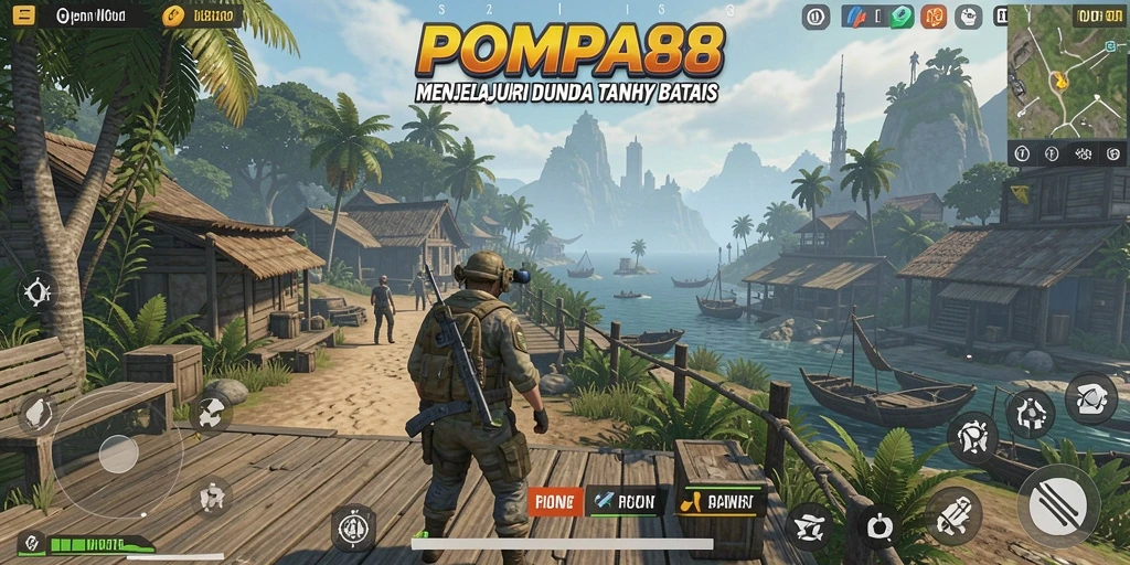 Gameplay POMPA88 yang seru dalam dunia Open World.