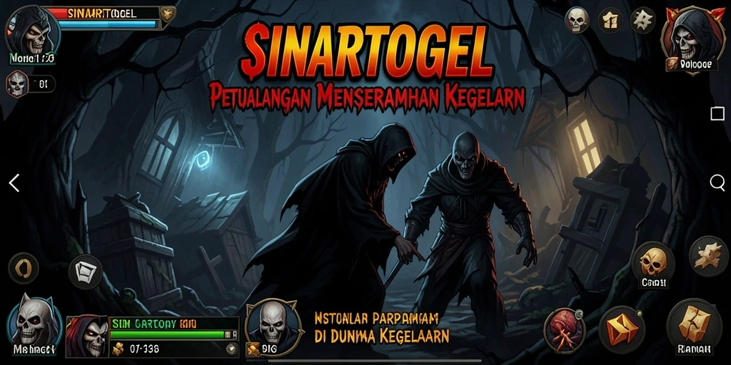 Tangkapan layar menampilkan suasana menegangkan dalam gameplay SINARTOGEL.