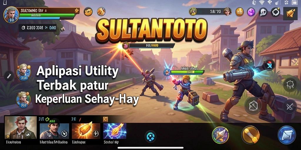 Tampilan antarmuka SULTANTOTO yang modern dan intuitif.
